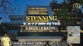 300 Yards Luxury Apartment for Sale in GK-1 South Delhi | 4 Bedroom Builder Floor in South Delhi