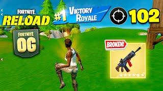 OG Fortnite Reload | High Kill Gameplay | Keyboard & Mouse