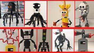 ВСЕ ТВОРЕНИЯ Тревора Хендерсона. How To Build LEGO All Trevor Henderson Scary characters