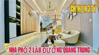 Bán Nhà Gò Vấp, Nhà Phố 2 Lầu Quang Trung Gần Chợ Tân Sơn Chỉ Hơn 3 Tỷ Đồng
