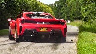 CRAZY Supercar POWERSLIDES, BURNOUTS and ACCELERATIONS Compilation!!