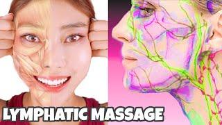 Lymphatic Drainage, Face Lifting Massage For Anti-Aging, Glowing Skin, Sagging Jowl, Cheek, Eye Bags