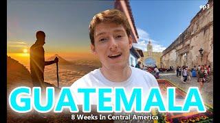 Backpacking GUATEMALA on a Budget (Tikal, Antigua, Atitlan)