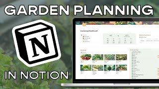 No more late seed starting!  My customizable gardening calendar in Notion