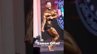 Saman Olfati posing