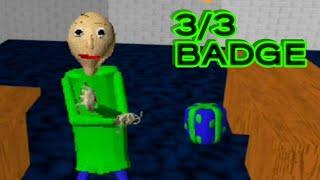 HOW TO FIND 3/3 BADGE? - Baldi's MEGA RP! REMASTERED (who still cant)