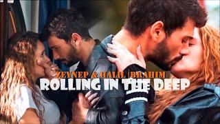 Zeynep & Halil İbrahim - Rolling In The Deep (Hudutsuz Sevda + eng sub)