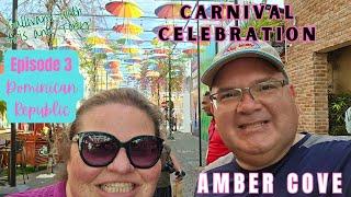 We visit Amber Cove on the Carnival Celebration with a Private van excursion- Let the rum begin!