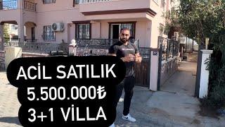 Didim de Acil Satılık 3+1 Kış Bahçeli Kelepir Villa 5.500.000₺