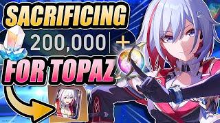 What Preparing 1200+ SUMMONS for TOPAZ Gets You in Honkai: Star Rail