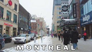 Walking in Downtown Montreal: Museum of Fine Arts, Crescent St, Ste Catherine St and More!