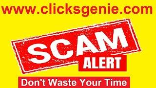 Click Genie Real or Fake || Clicks Genie Legit or Scam