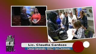 Claudia Cardozo 5 11 2019