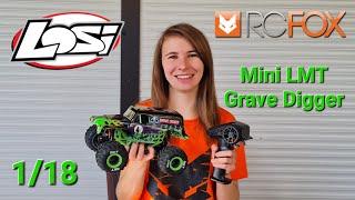 Losi Mini LMT Grave Digger in 1/18 von RCFOX