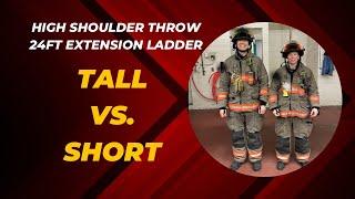 High Shoulder Throw Technique for Tall and Short Firefighters