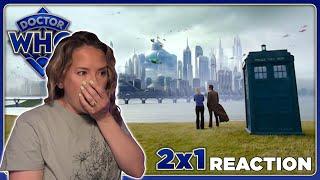 Doctor Who 2x1 Reaction | New Earth