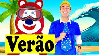 Chega o Verão, Eu vou à Praia | Música Infantil | Prof. Idalécio