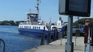 Ferry coming over from Strangford town