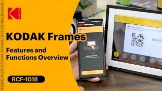 New release kodak wifi picture frame RCF-1018,BEST GIFT FOR FAMLY #UNBOX #KODAK #digitalframe