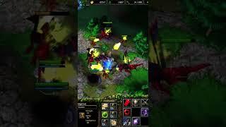 High lvl Warden vs Dragons #warcraft3 #warcraft3reforged #frozenthrone #gaming #warcraft