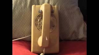 Western electric rotary wall phone