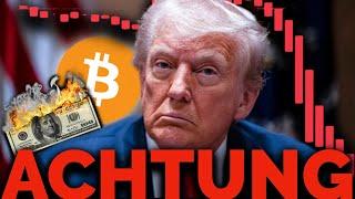 DONALD TRUMP CRASHT DEN DOLLAR