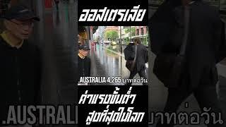 ประเทศที่ค่าแรงขั้นตํ่าสูงที่สุดในโลก