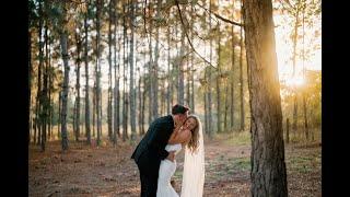 Wedding Ceremony Tucked in The Woods | The Pinery Events