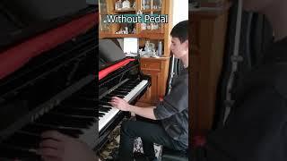 PIANO PEDAL vs. NO PEDAL