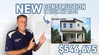 New Construction Homes in Orlando - Ellison in Highland Reserve, Meritage Homes Orlando, FL