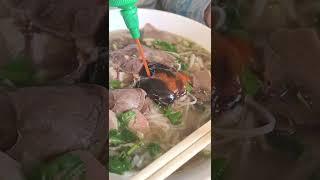 BEST Pho Dac Biet Noodles for that goodness! #asmr #viral #trending #pho #vietnam #satisfying