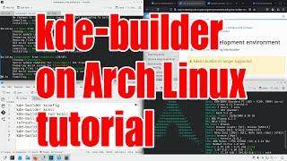 kde-builder on Arch Linux how to build KDE source tutorial - November 2024 - ec690661