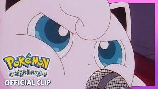 Jigglypuff in Neon City! | Pokémon: Indigo League | Official Clip