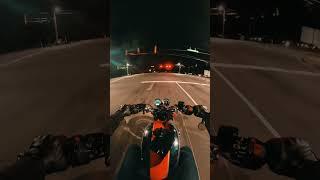 Night ride on #RoyalEnfield Int650 #Motorcycle #learntoride #mark2 #insta360 #rihanna