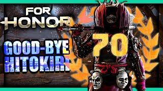 Grind to Rep 70 Hitokiri | For Honor Elimination - Huzzah!