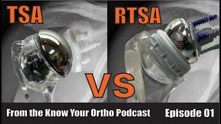 Learn about two different types of shoulder replacements.