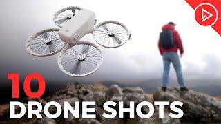 Master 10 Cinematic Drone Shots Perfect for Solo Filmmakers!