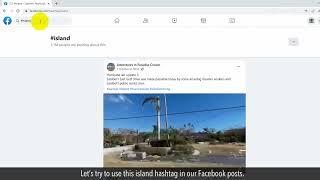 How to Hashtag on Facebook :Tutorial