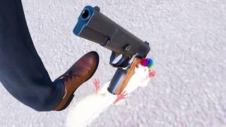 Squirrel With A Gun All Takedown Animations