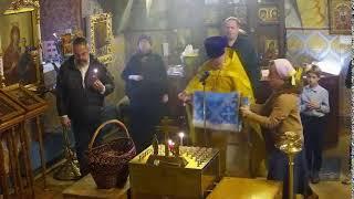 Прп. Никона, игумена Радонежского. Утреня. Литургия. Храм Успения в  Путинках.