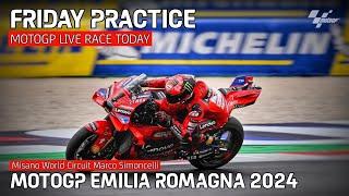  Bagnaia fastest! Friday Practice MotoGP Emilia Romagna 2024 | Misano circuit #EmiliaRomagnaGP