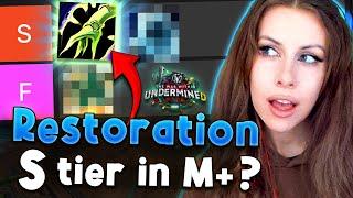 RESTO SHAMAN OWNS next patch  in operation: Floodgate! First look at restoration in M+ for 11.1