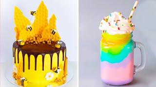 Perfect Dessert Decoration You'll Love | So Yummy Colorful Chocolate Cake Tutorials