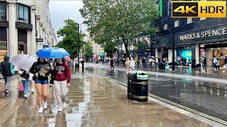 2 hours of London Rain ️ London Rain Walk Compilation | Day/Night Best Collection [4K HDR]