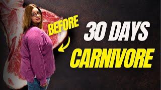 Is it Working? 30 Day Carnivore Diet Results