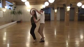 Intermediate Bachata Tutorial Video | Intermediate Combination by Loga Dance School (29 June 2018)