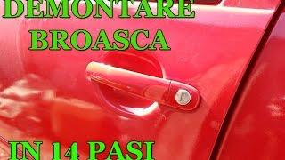 TUTORIAL: demontare broasca usa VW Golf 4, Bora, Passat in 14 pasi