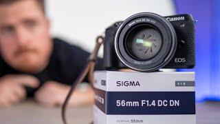 Sigma 56mm f/1.4 for Canon's EF-M mount