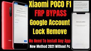 Poco F1 Frp Bypass l Google Account Lock Remove Without Pc / Without Any App Install 100% Free