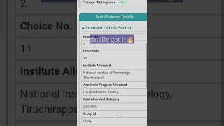 my ccmt result 2023